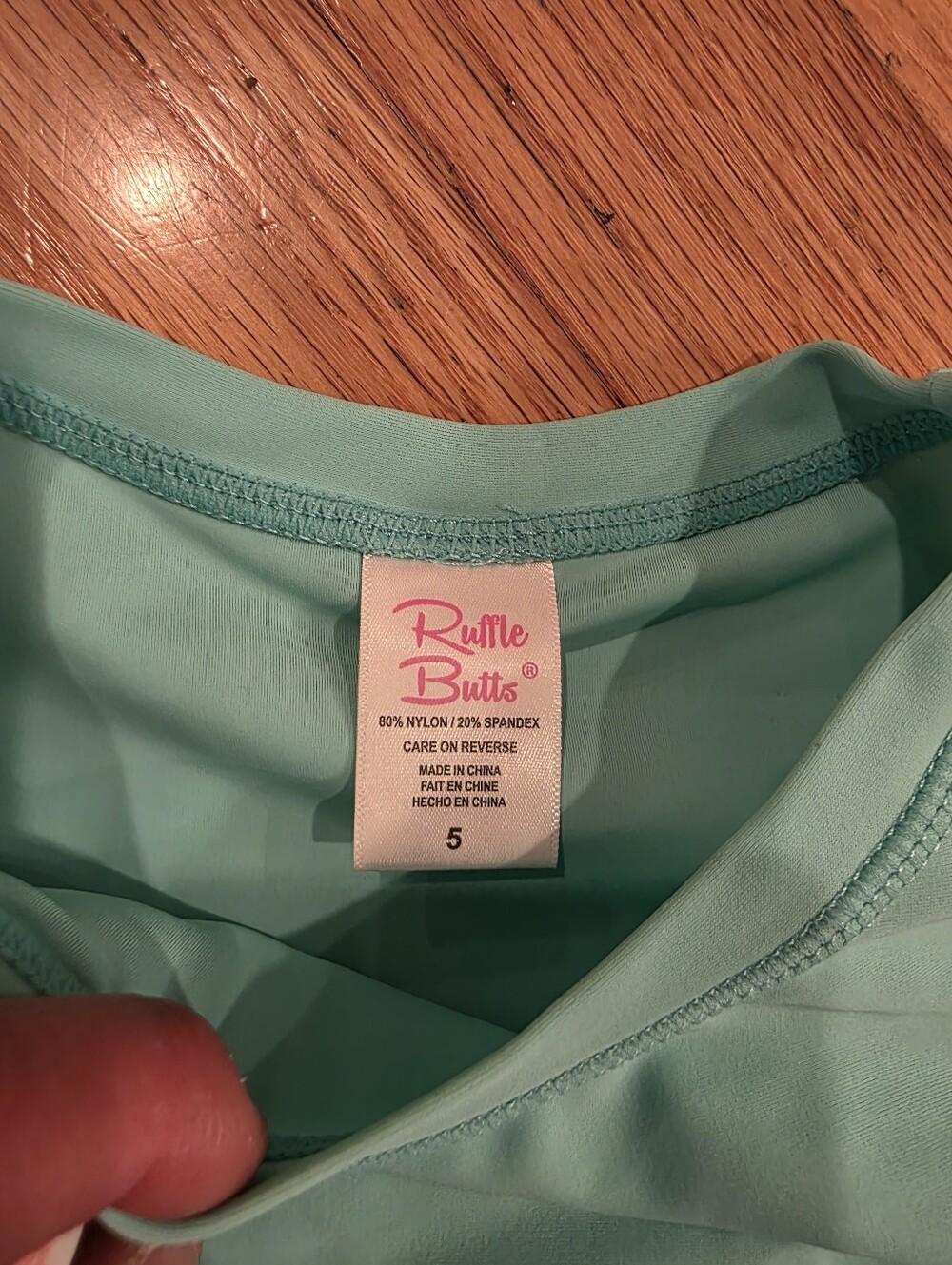 Ruffle Butts Rashguard Long Sleeve - Picture 2 of 2
